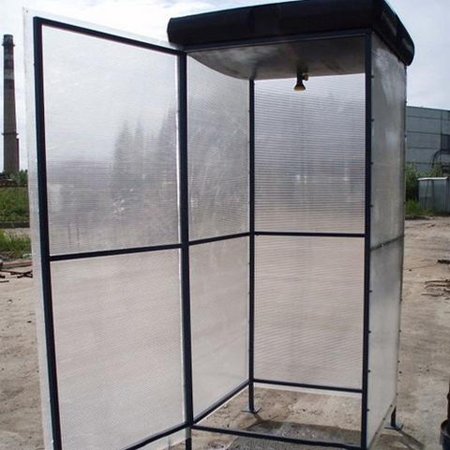 Літній душ своїми руками: ідеї та креслення Літній душ своїми руками: ідеї та креслення