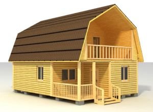 Ламана мансардний дах своїми руками: розрахунок та схема