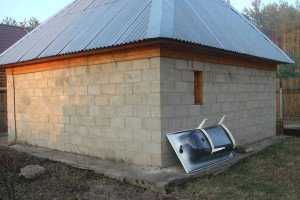 Лазня з піноблоків своїми руками – як побудувати і утеплити + Відео