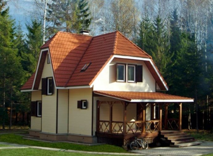 Напіввальмові дах: фото, двосхилий, чотирисхилий, схема Напіввальмові дах: фото, двосхилий, чотирисхилий, схема