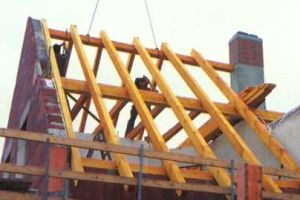 Відстань між кроквами: односхилим, двосхилого даху