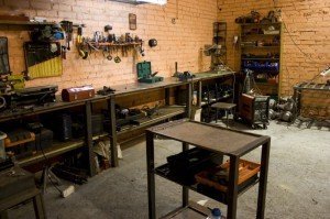 Як обладнати майстерню: принципи розташування інструменту + відео