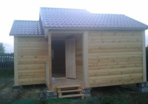 Як побудувати лазню з бруса своїми руками + відео