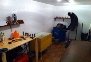 Як обладнати майстерню: принципи розташування інструменту + відео