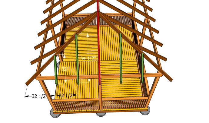 Чотирьохскатний дах: конструкція кроквяної системи, розрахунок, монтаж
