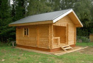 Як побудувати лазню з бруса своїми руками + відео