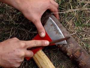 Заточка сокири своїми руками – майстерність правильної заточування + Відео