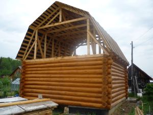 Ламана мансардний дах своїми руками: креслення, фото