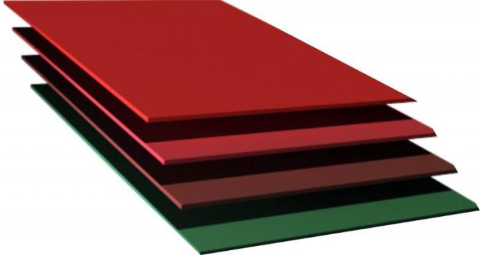 Шифер кольоровий: ціна, відгуки та фото матеріалу Шифер кольоровий: ціна, відгуки та фото матеріалу