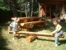 Садовий стіл своїми руками – прості способи зробити меблі + Відео