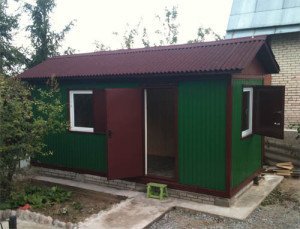 Каркасний сарай своїми руками – інструкція до складання + Фото та відео