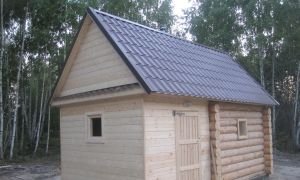 Дах лазні своїми руками: будівництво і утеплення