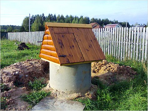 Пристрій колодязів для води із залізобетонних кілець Пристрій колодязів для води із залізобетонних кілець