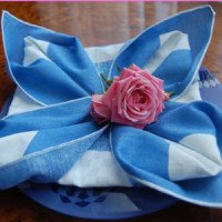 Красива лілія з паперових серветок своїми руками: майстер клас