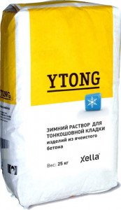 Витрата клею для газобетону на 1 м3