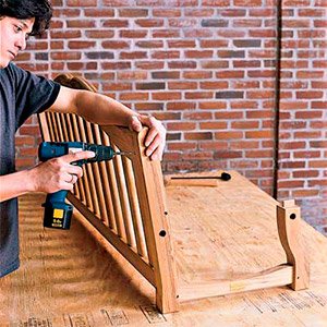 Гойдалки з дерева своїми руками: види та матеріали, креслення з розмірами, фото і відео