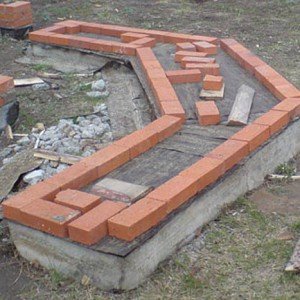 Як зробити кутовий мангал з цегли своїми руками: фото, відео