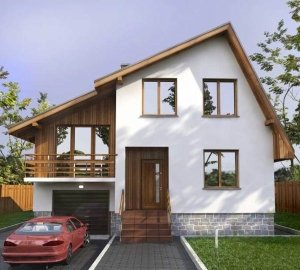 Двосхилий дах: різновиди, конструкція, креслення і схеми, фото і відео