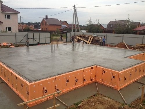 Вибираємо фундамент під будинок з газобетону Вибираємо фундамент під будинок з газобетону