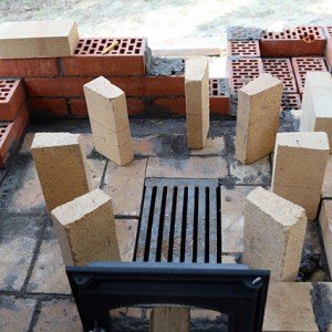 Піч під казан з цегли своїми руками