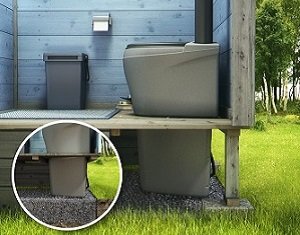 Компостний туалет для дачі: переваги та спорудження своїми руками