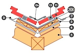 Укладання металочерепиці на двосхилий дах: інструкція по монтажу, схеми, фото і відео