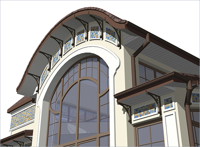 Як зробити фронтони двосхилим даху — пристрій і обшивка (фото, відео, схеми)