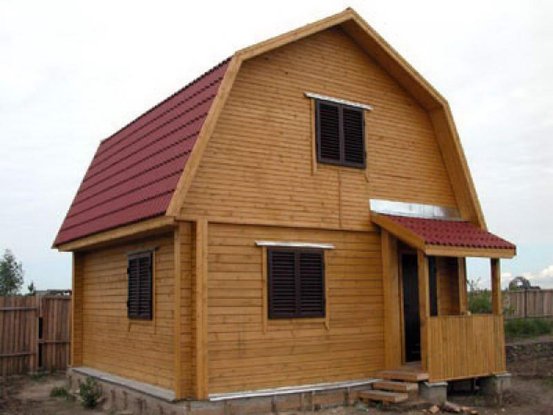 Двосхилий ламаний дах своїми руками — пристрій і монтаж (фото, відео, креслення)