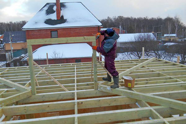 Монтаж кроквяної системи чотирисхилим вальмового даху своїми руками — розрахунок та конструкція (фото, відео)