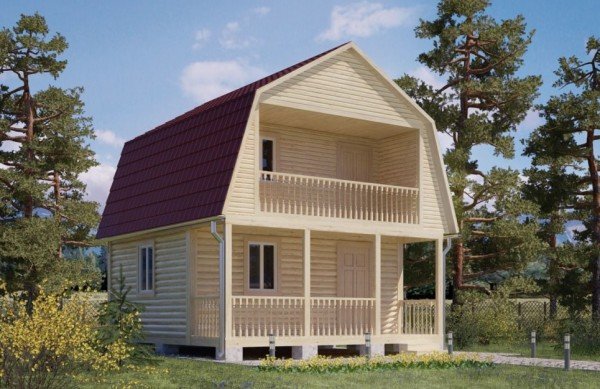 Як своїми руками зводяться каркасні дачні будинки