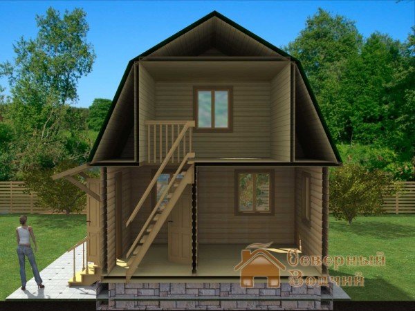 Особливості будинки з бруса 5 на 5 м