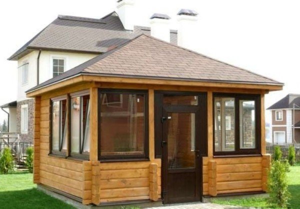 Будівництво альтанки з брусу