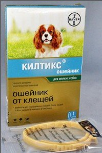 Нашийник Килтикс від бліх: вибір, склад та інструкція по застосуванню