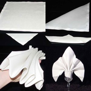 Красива лілія з паперових серветок своїми руками: майстер клас