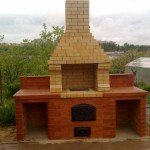 Проекти мангалів з цегли: детальний фото і відео
