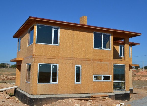 Будівництво будинку з ОСБ панелей