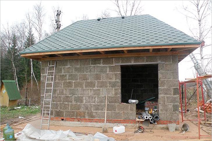 Лазня з опілкобетона: відгуки