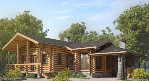 Чим хороші одноповерхові будинки з колоди? Чим хороші одноповерхові будинки з колоди?