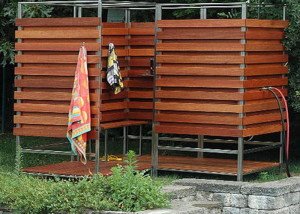Як побудувати літній душ для дачі своїми руками: креслення з розмірами, покрокова інструкція, фото і відео
