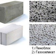 Піноблоки або газосилікатні блоки краще?