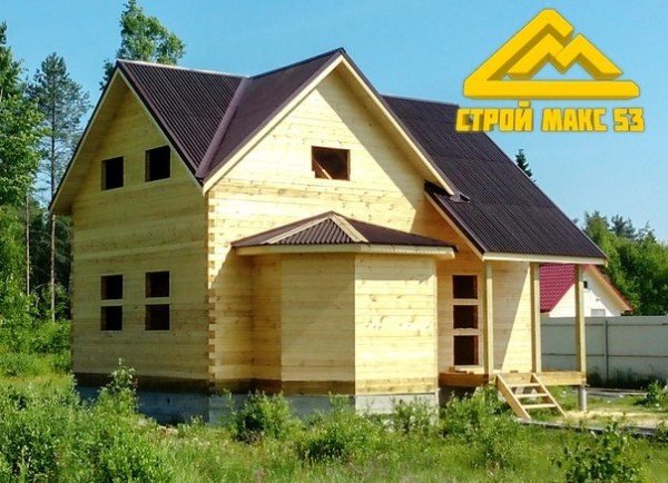 Чим краще будинку з бруса під усадку?