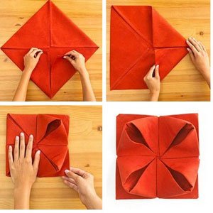 Красива лілія з паперових серветок своїми руками: майстер клас