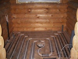 Теплий водяний підлогу в лазні своїми руками: порядок робіт і можливі помилки