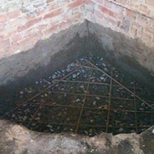 Камін з цегли своїми руками