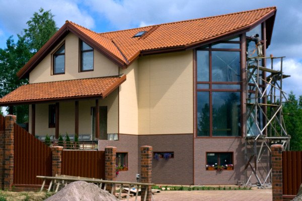 Варіанти обробки будинку з СИП панелей зовні Варіанти обробки будинку з СИП панелей зовні