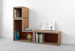 Як зробити полицю з картону своїми руками: схеми і креслення, інструкція по виготовленню