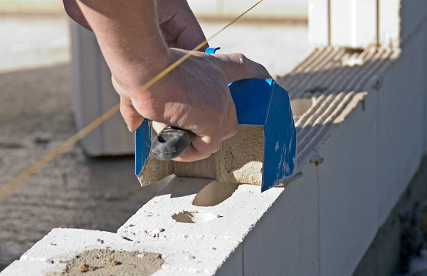 Розрахунок і технологія мурування стін з піноблоку