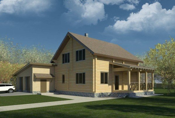 Деревяні будинки з профільованого бруса 200?200