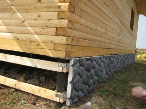 Утеплення пальового фундаменту зовні і утеплення цоколя