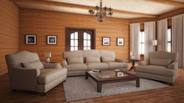 Дизайн інтерєру будинку з бруса Дизайн інтерєру будинку з бруса